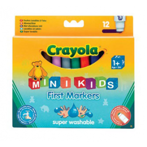 Фломастеры Crayola для малышей 12 цветов