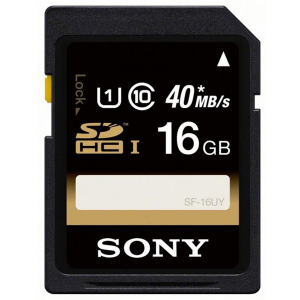 Карта памяти Sony SDHC SF-16UY 16GB