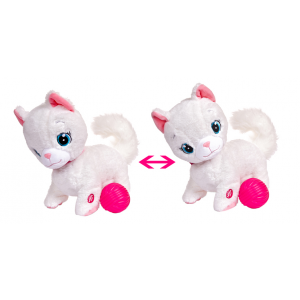 Интерактивная кошка Bianca, в комплекте с клубком, игрушка на батарейках IMC Toys 95847