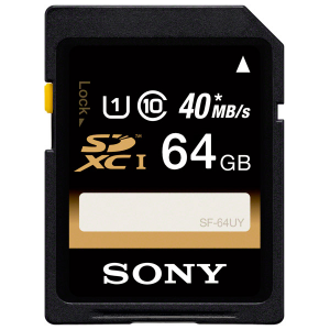 Карта памяти Sony SDXC SF64UYT 64GB