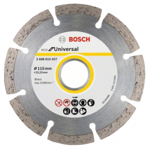 Диск алмазный eco universal (115х22.2 мм) Bosch 2608615027