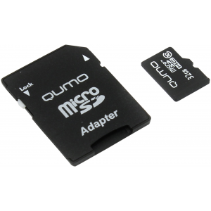 Карта памяти QUMO Micro SDHC QM32GMICSDHC10 32GB