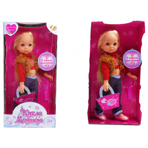 Кукла ABtoys Модница в наборе с аксессуарами 25 см