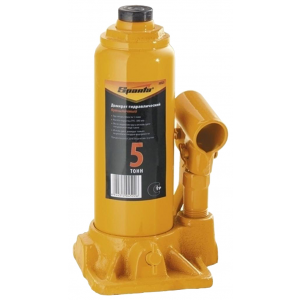 Домкрат гидравлический бутылочный SPARTA 5т 195 (50323)