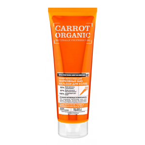 Морковный био-бальзам для волос "organic shop"