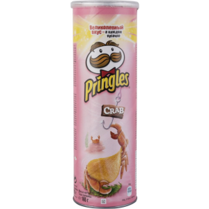 Чипсы картофельные Pringles со вкусом Краба