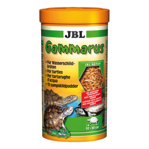 Корм для рептилий JBL Gammarus для водных черепах, очищенный, специальная