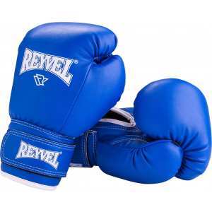 Боксерские перчатки Reyvel RV-101 синие, 12 унций