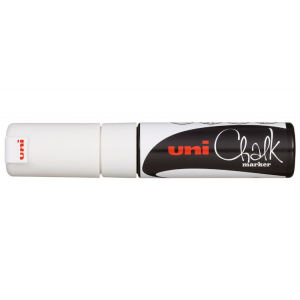 Uni Меловой маркер "Chalk" PWE белый