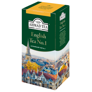 Чай черный Ahmad Tea english tea №1 с бергамотом в пакетиках