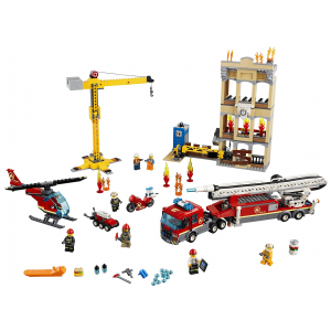 Конструктор LEGO (60216) Город Пожарные Центральная пожарная станция