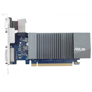 Видеокарта ASUS GeForce GT 710 954Mhz PCI-E 2.0 2048Mb 1253Mhz 64 bit DVI VGA HDMI HDCP GT710-SL-2GD5-BRK