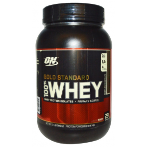 Optimum Nutrition 100% Whey Gold standard Двойной шоколад