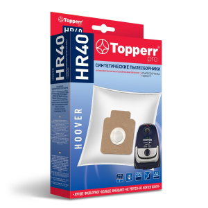 Мешки Topperr HR40 для пылесосов Hoover и Gorenje 4 шт