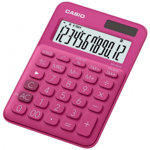 Калькулятор CASIO MS-20UC-RD-S-EC 12-разрядный