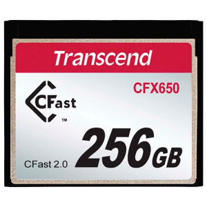 Карта памяти 256GB Transcend CFAST2.0 510Mb/s (TS256GCFX650)