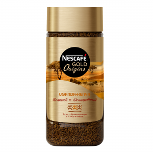 Кофе растворимый Nescafe gold origins Sumatra Uganda-Kenya банка