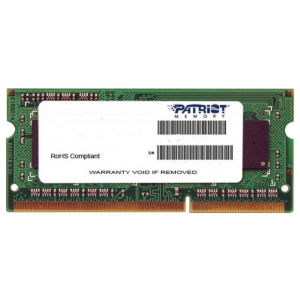 Модуль памяти Patriot Memory SO-DIMM DDR4 2400MHz PC-19200 CL17 4Gb PSD44G240081S