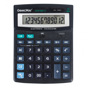 Офисмаг Калькулятор настольный OFM-888-12 12 разрядов
