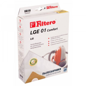 Пылесборники Filtero LGE 01 Comfort пятислойные (4пылесбор.)