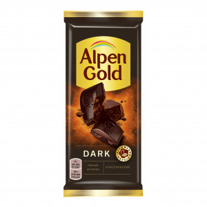 Шоколад Alpen Gold Dark темный
