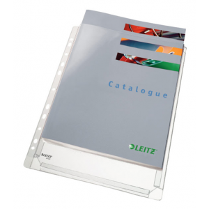 Папка-карман Esselte Leitz 47561003 прозрачный А4 упаковка 10шт