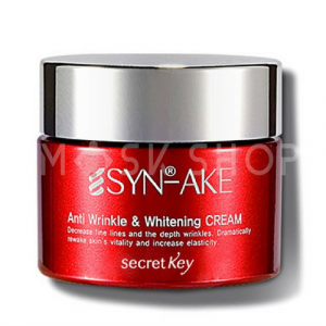 Крем для лица против морщин с пептидом змеиного яда Secret Key Syn-Ake Anti Wrinkle & Whitening Cream