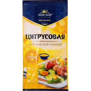 Заправка Sen Soy Premium Цитрусовая для салатов 40г