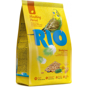 Корм для волнистых попугайчиков "Rio", в период линьки
