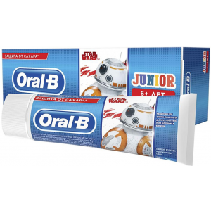 Зубная паста Oral-B Junior. Нежная мята
