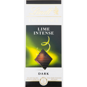 Шоколад Lindt Excellence Темный со вкусом лайма