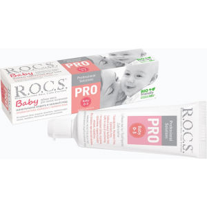 Зубная паста R.O.C.S. PRO Baby минеральная защита и нежный уход