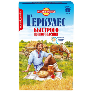 Русский продукт геркулес экстра быстрого приготовления