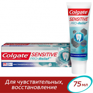 Зубная паста Colgate Sensitive Pro-Relief Восстановление и Контроль для чувствительных зубов 75мл