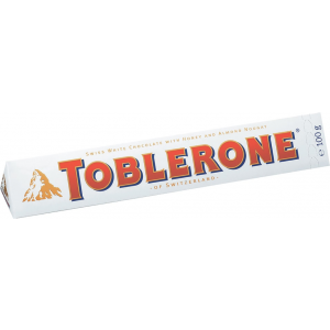 Шоколад Toblerone Белый с медово-миндальной нугой