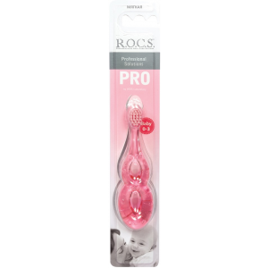 Рокс PRO /Rocs зубная щетка Baby для детей от 0 до 3 лет