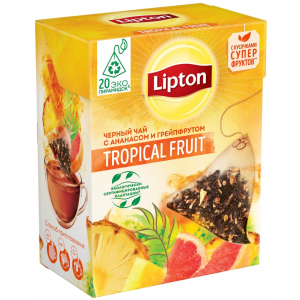 Чай черный Lipton Tropical Fruit