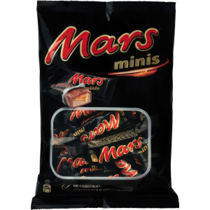 Шоколадные батончики MARS Minis
