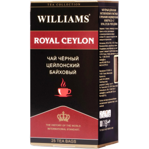 Чай черный Williams Royal ceylon