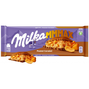 Шоколад Milka Peanut Caramel Молочный с карамелью и арахисом