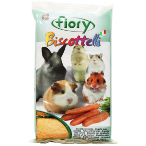 Лакомство для грызунов Fiory Бисквиты с морковью 35г