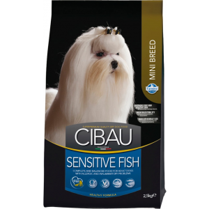 Farmina Cibau Sensitive Fish Mini корм для собак мелких пород с рыбой