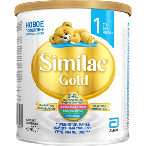 Смесь Similac Gold 1 молочная с 0 месяцев 400г