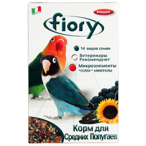 Корм для птиц Fiory для средних попугаев 800г