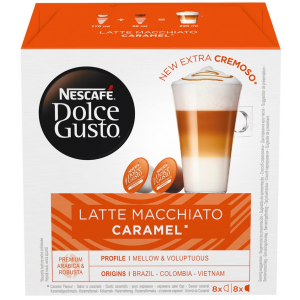 Кофе в капсулах Nescafe Dolce Gusto Latte Macchiato со вкусом карамели Nestle