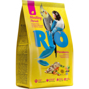 Корм для средних попугаев "Rio", в период линьки