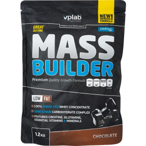 Гейнер Vplab Mass Builder Шоколад 1.2кг