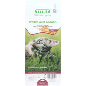 Трава для кошек TiTBiT Овес 40г (упаковка 2 шт.)