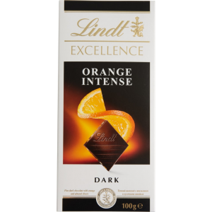 Шоколад Lindt Excellence Темный с кусочками апельсина и миндаля