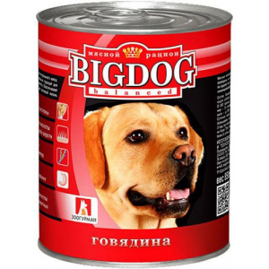 Корм для собак Зоогурман "Big Dog" говядина